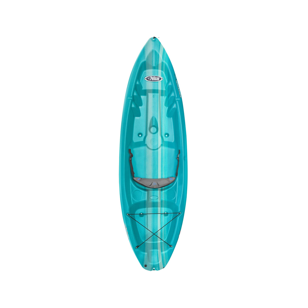 8-Ft Sit-On-Top Recreational Kayak with Ergoform Seat