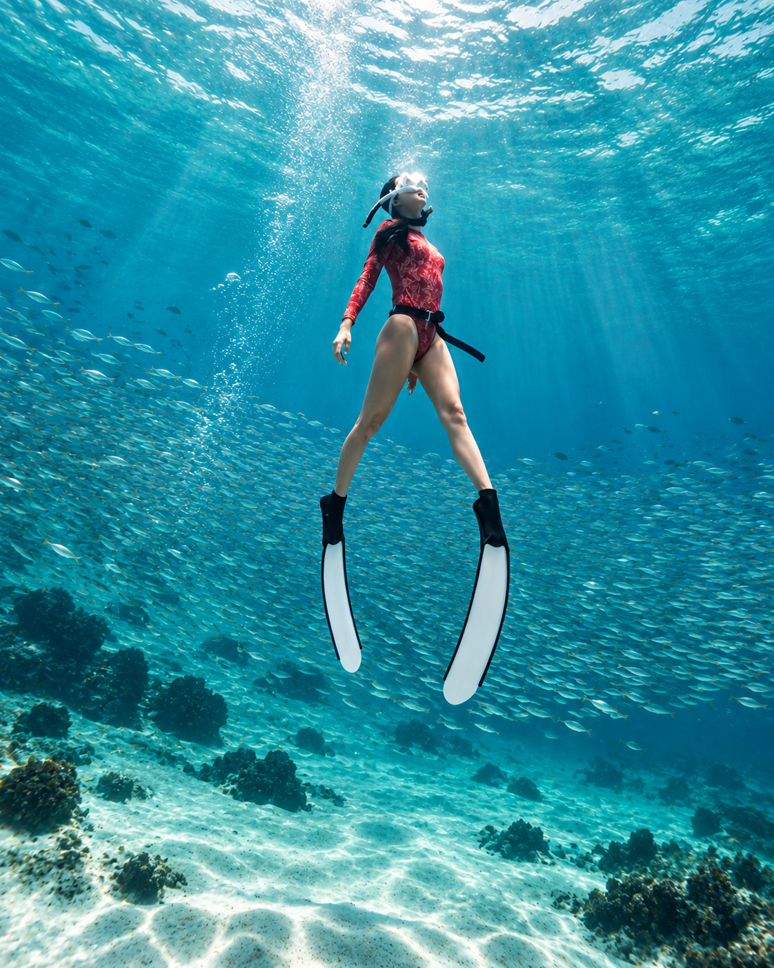 TideCraft snorkeling gear and coastal water adventure