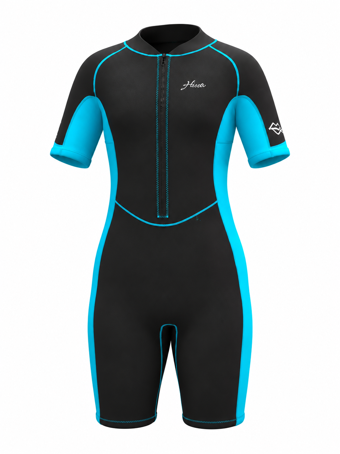 Kids 2mm Shorty Wetsuit with Front Zip
