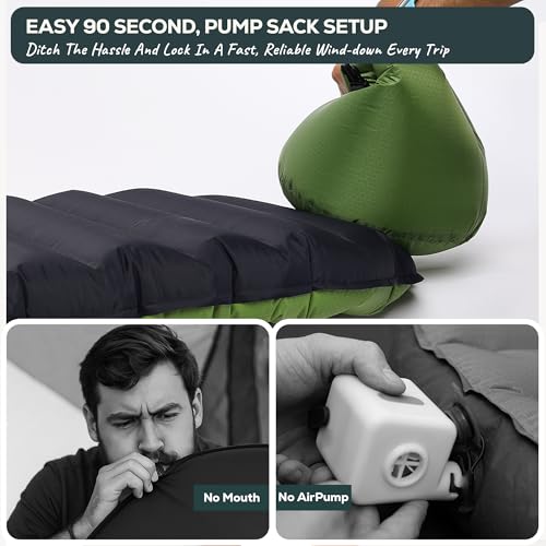 Self-Inflating 4-Season Camping Sleeping Pad