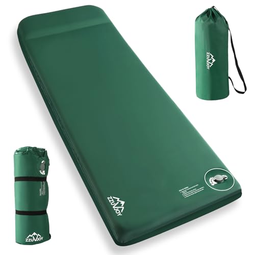 Self-Inflating Foam Sleeping Pad with 9.5 R-Value