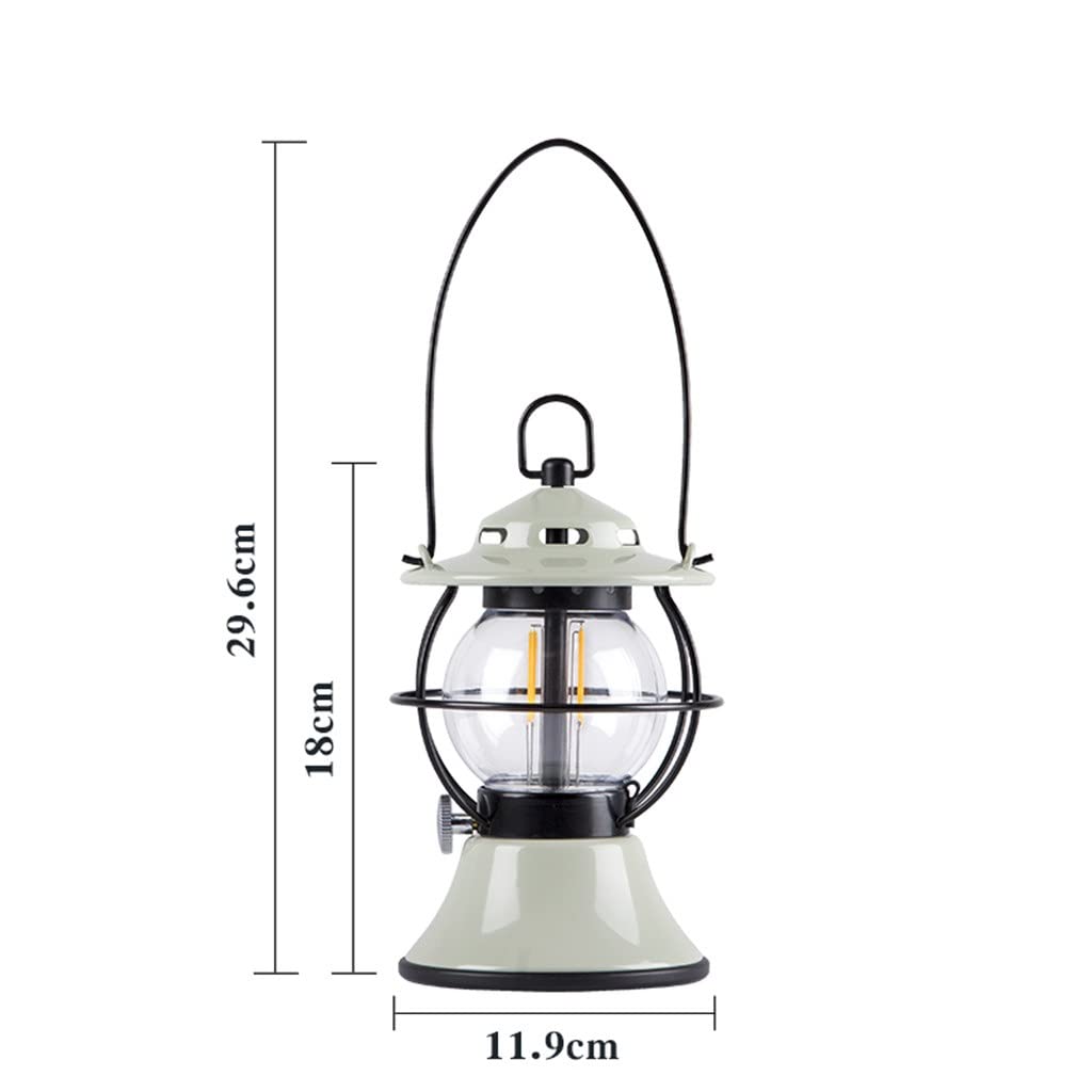 Rechargeable Retro LED Camping Lantern With Long Runtime