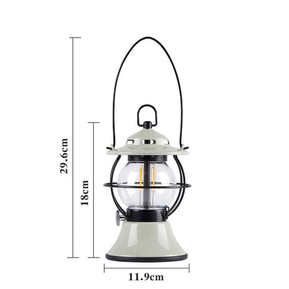 Rechargeable Retro LED Camping Lantern With Long Runtime