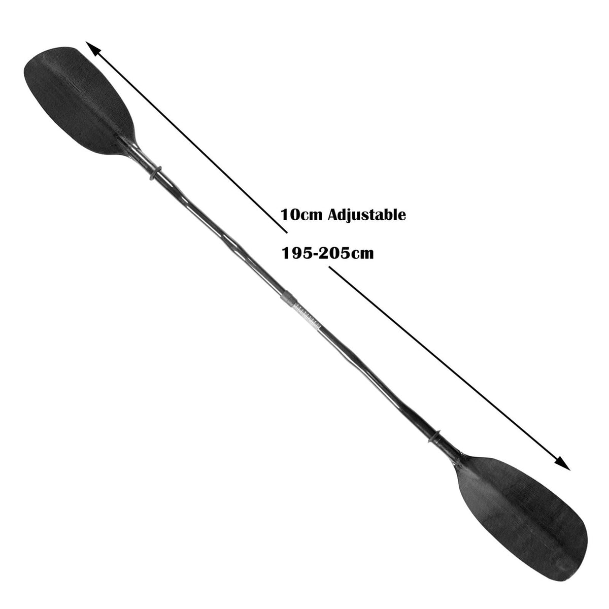 Carbon Fiber Kayak Paddle with Bent Shaft