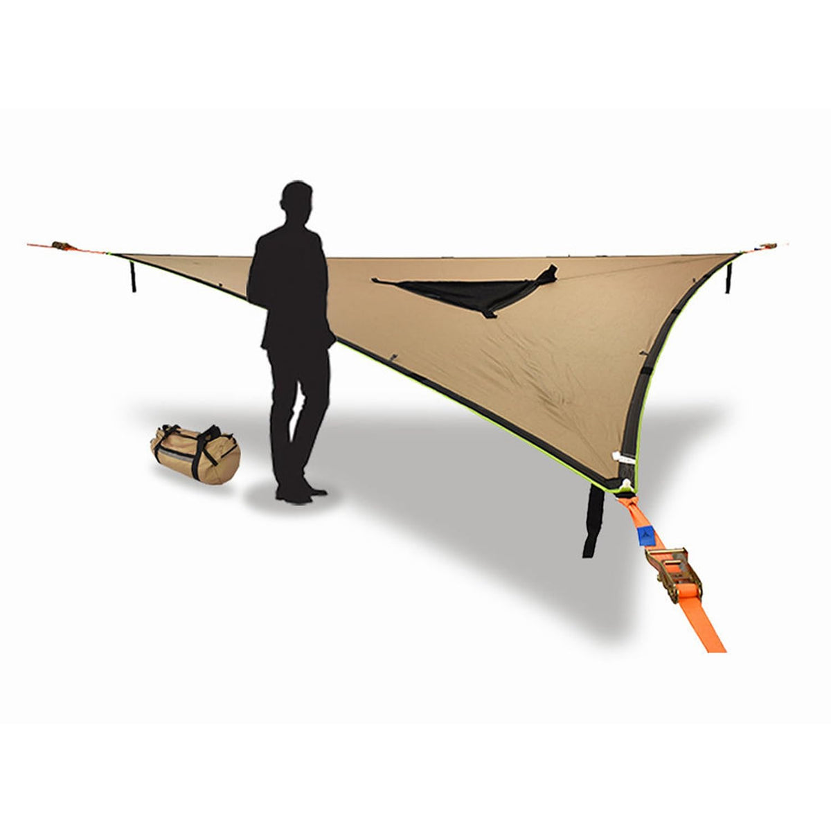 Giant Tree Hammock for 3–6 Adults with Central Hatch