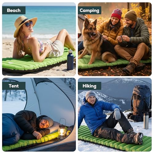 Self-Inflating 4-Season Camping Sleeping Pad