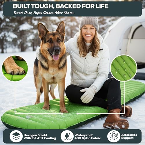 Self-Inflating 4-Season Camping Sleeping Pad