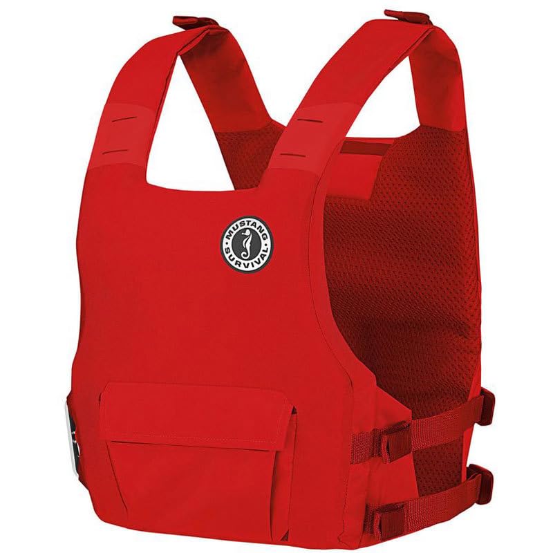 Manual Inflatable Life Jacket with 26-Lb Buoyancy