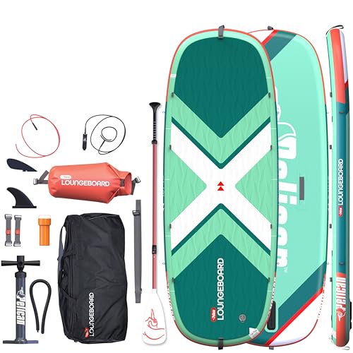 Inflatable SUP Paddle Board for Yoga & Recreation