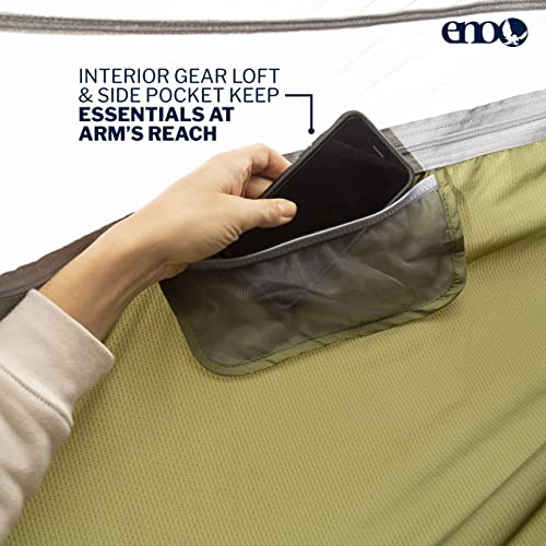 JungleNest Camping Hammock with Integrated Bug Net