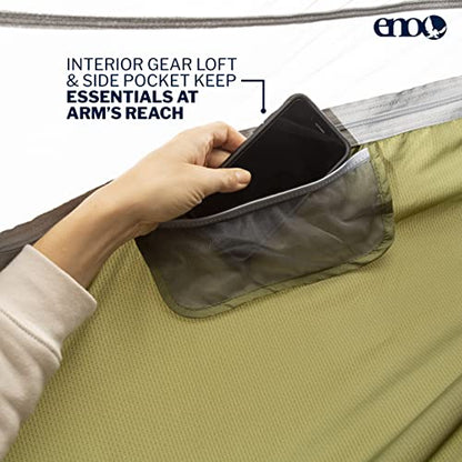 JungleNest Camping Hammock with Integrated Bug Net