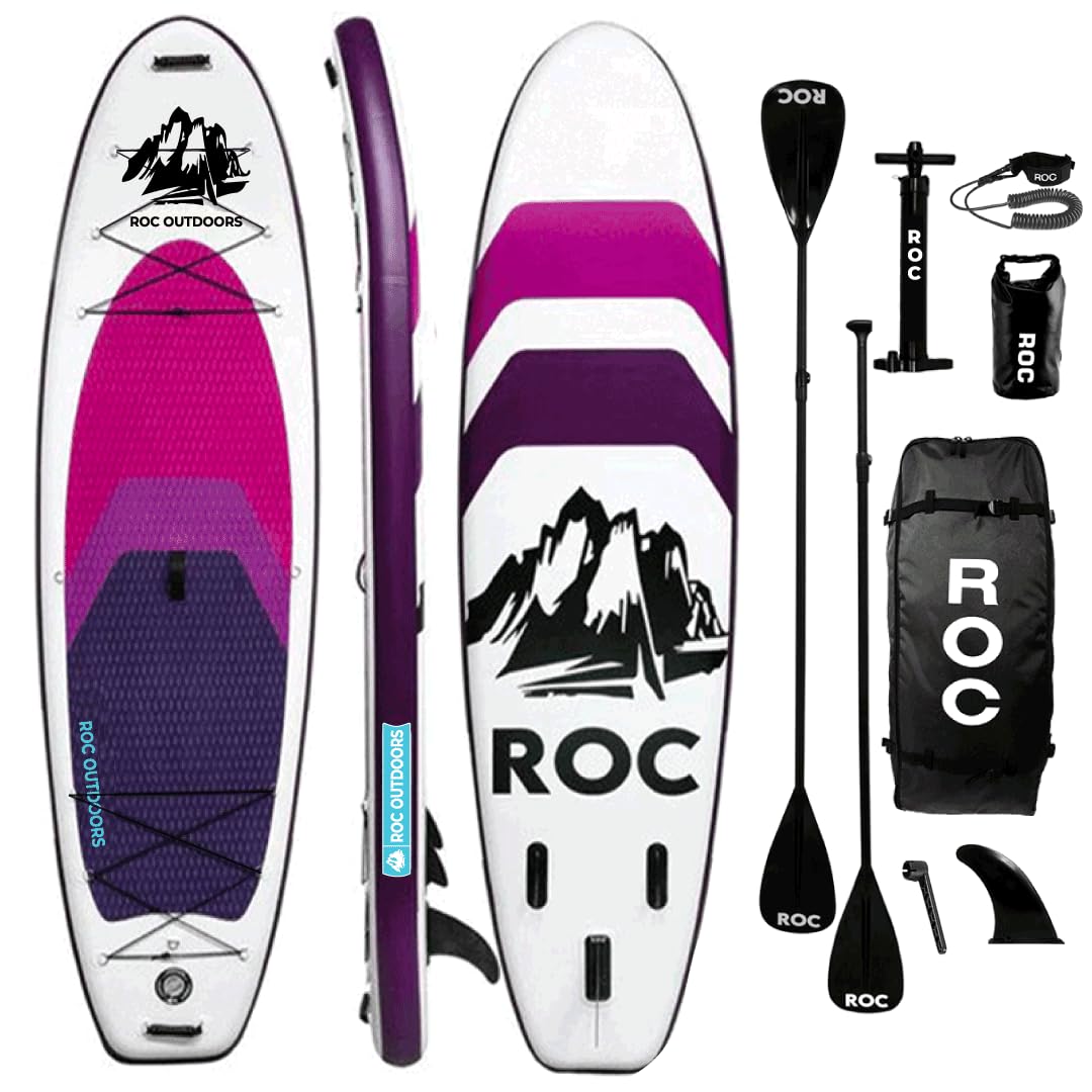 Inflatable Stand Up Paddle Board With Non-Slip Deck