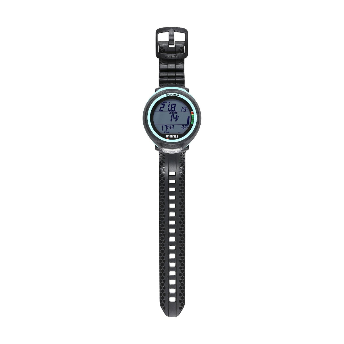 Wrist Dive Computer with One-Button Control
