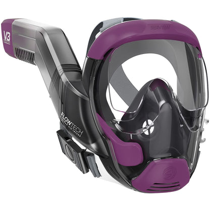 Full Face Snorkel Mask with 180° Panoramic View