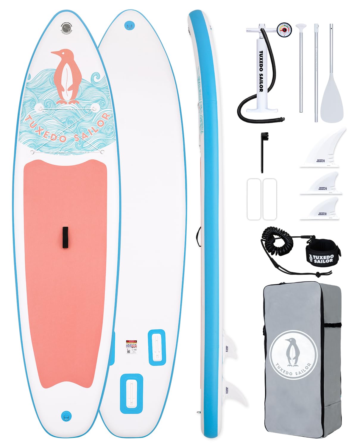 Stable Inflatable Paddle Board With Accessories