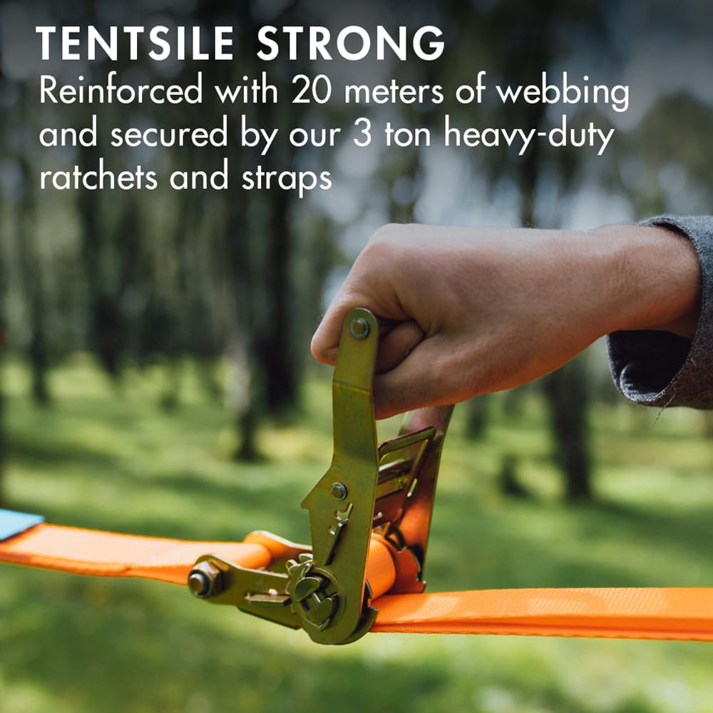 Giant Tree Hammock for 3–6 Adults with Central Hatch