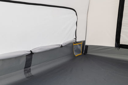 4-Person Cabin Camping Tent with Full-Coverage Fly
