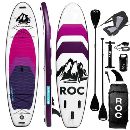 Inflatable Stand Up Paddle Board With Non-Slip Deck