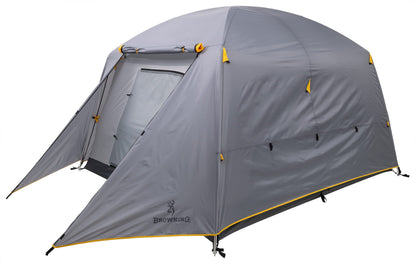 4-Person Cabin Camping Tent with Full-Coverage Fly