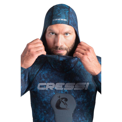 Two-Piece Spearfishing Wetsuit with Chest & Knee Protection