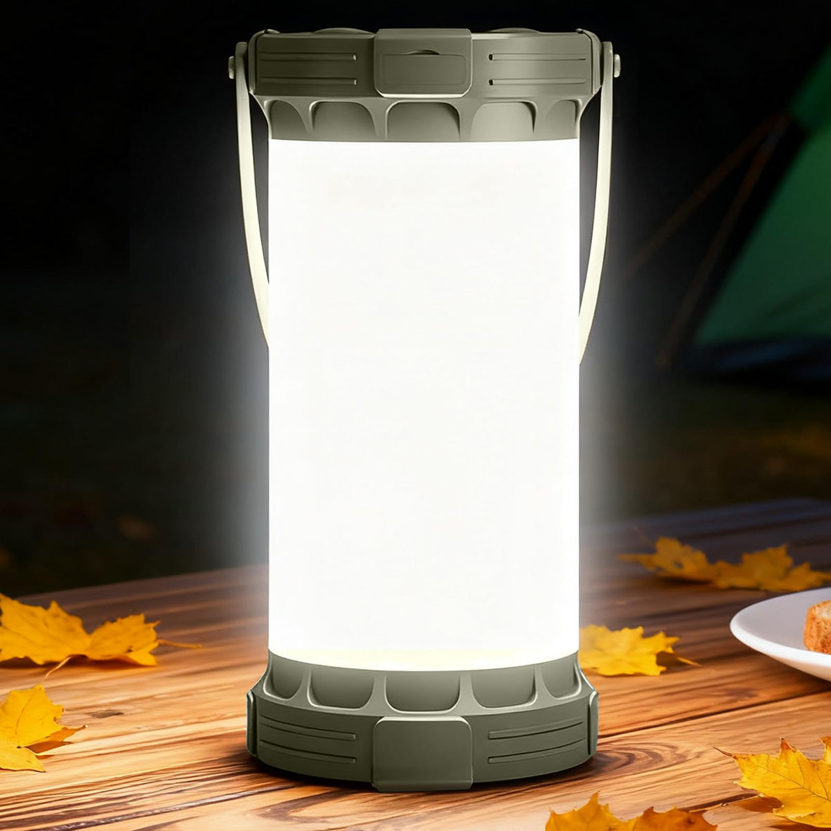 Rechargeable LED Camping Lantern With 5000mAh Battery
