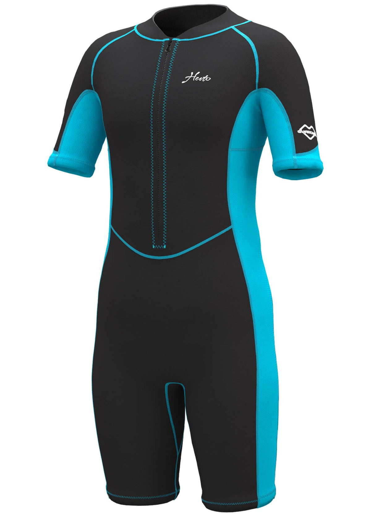 Kids 2mm Shorty Wetsuit with Front Zip