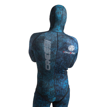 Two-Piece Spearfishing Wetsuit with Chest & Knee Protection