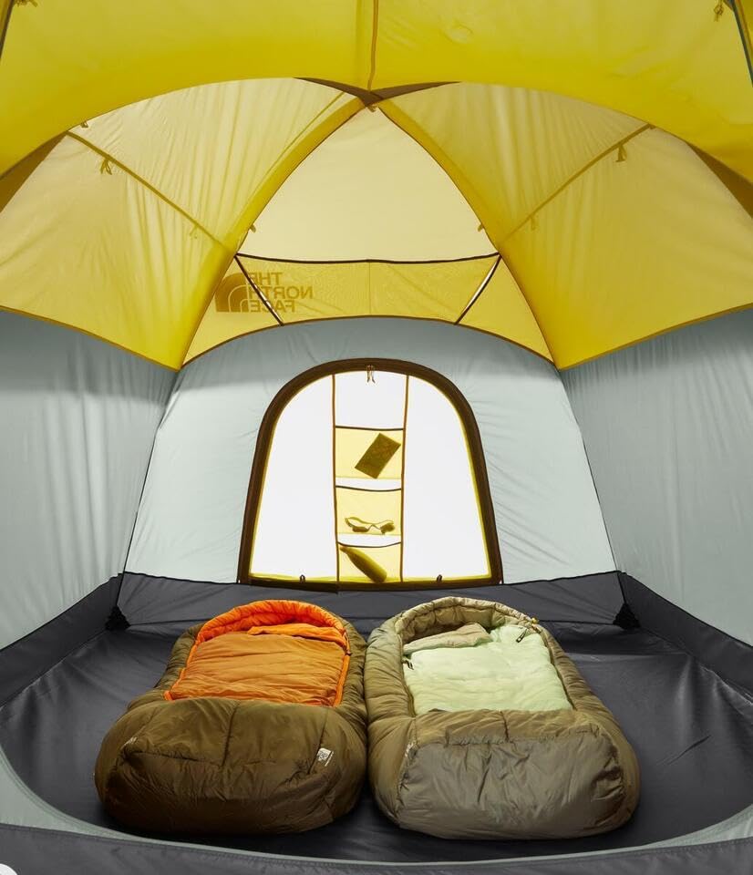 6-Person Camping Tent with Spacious Vestibule