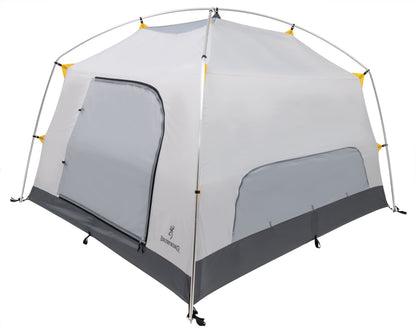 4-Person Cabin Camping Tent with Full-Coverage Fly