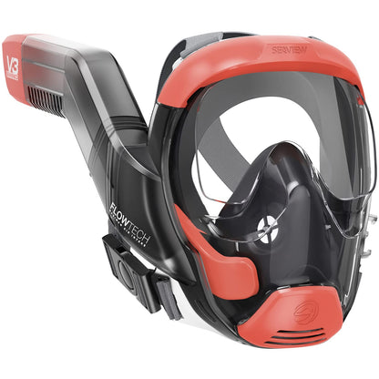 Full Face Snorkel Mask with 180° Panoramic View