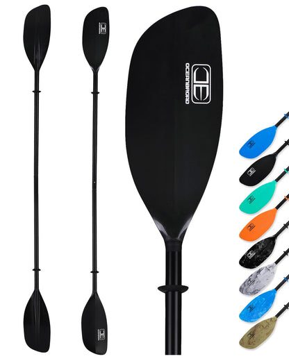 2-Piece Kayak Paddle with Lightweight Alloy Shaft