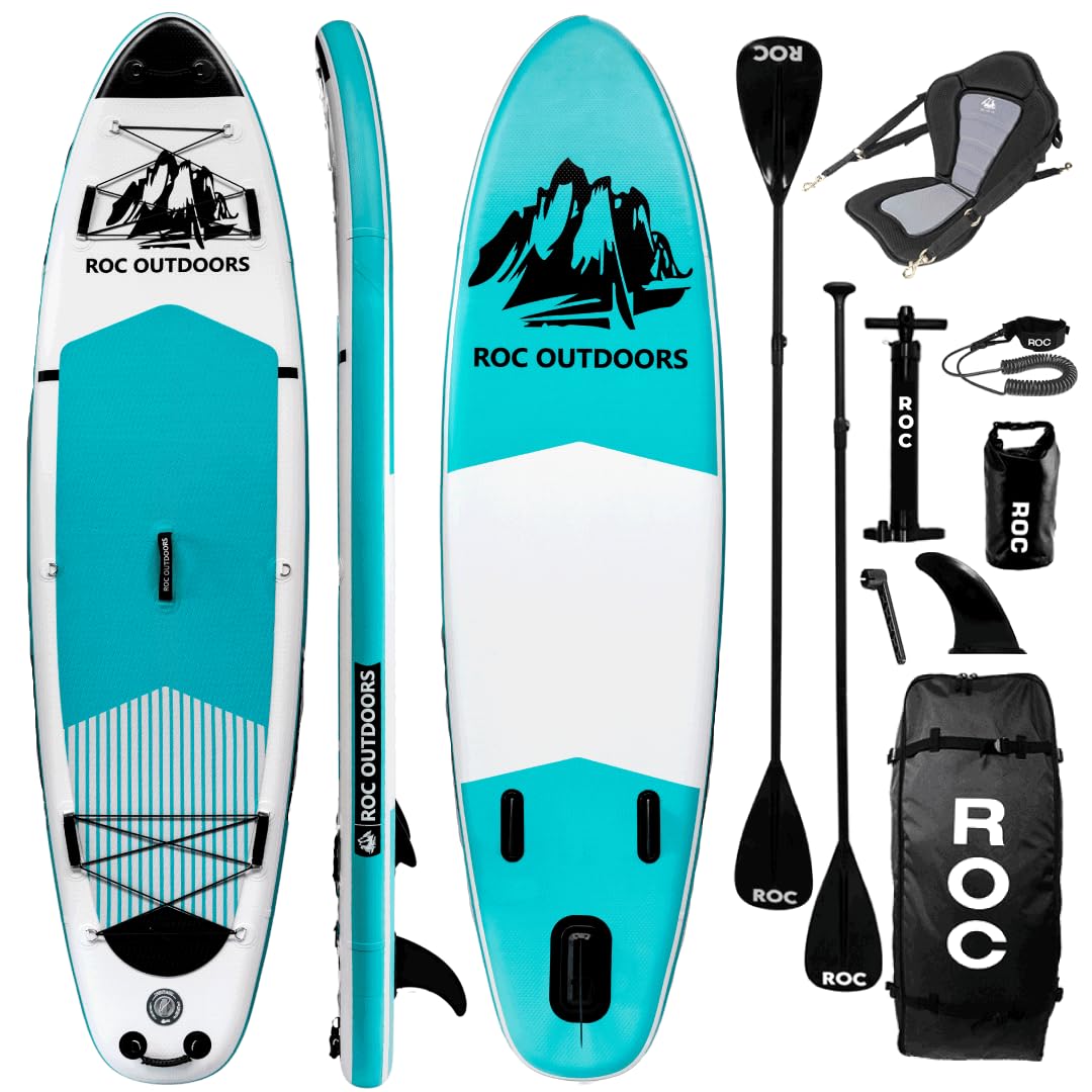 Inflatable Stand Up Paddle Board With Non-Slip Deck