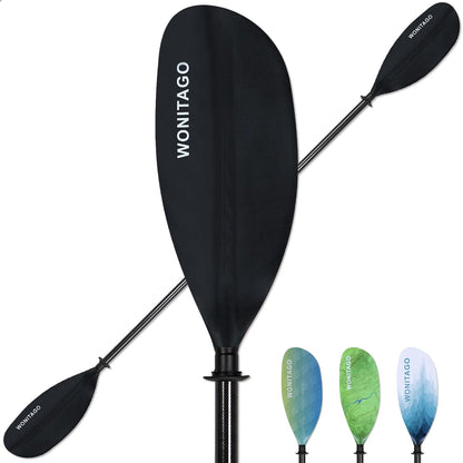 Lightweight Adjustable Carbon Fiber Kayak Paddle