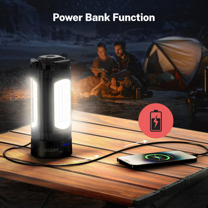 Rechargeable Camping Light With Adjustable Tripod