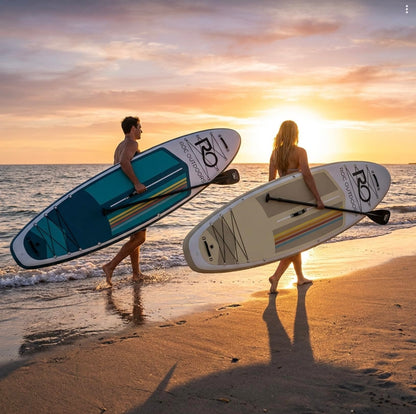 Inflatable Stand Up Paddle Board With Non-Slip Deck