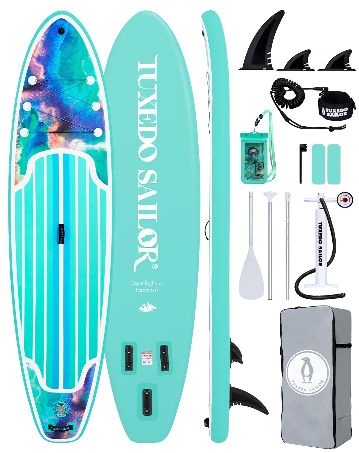 Stable Inflatable Paddle Board With Accessories