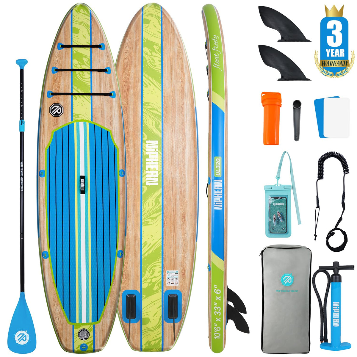 Inflatable Stand Up Paddle Board With Accessories