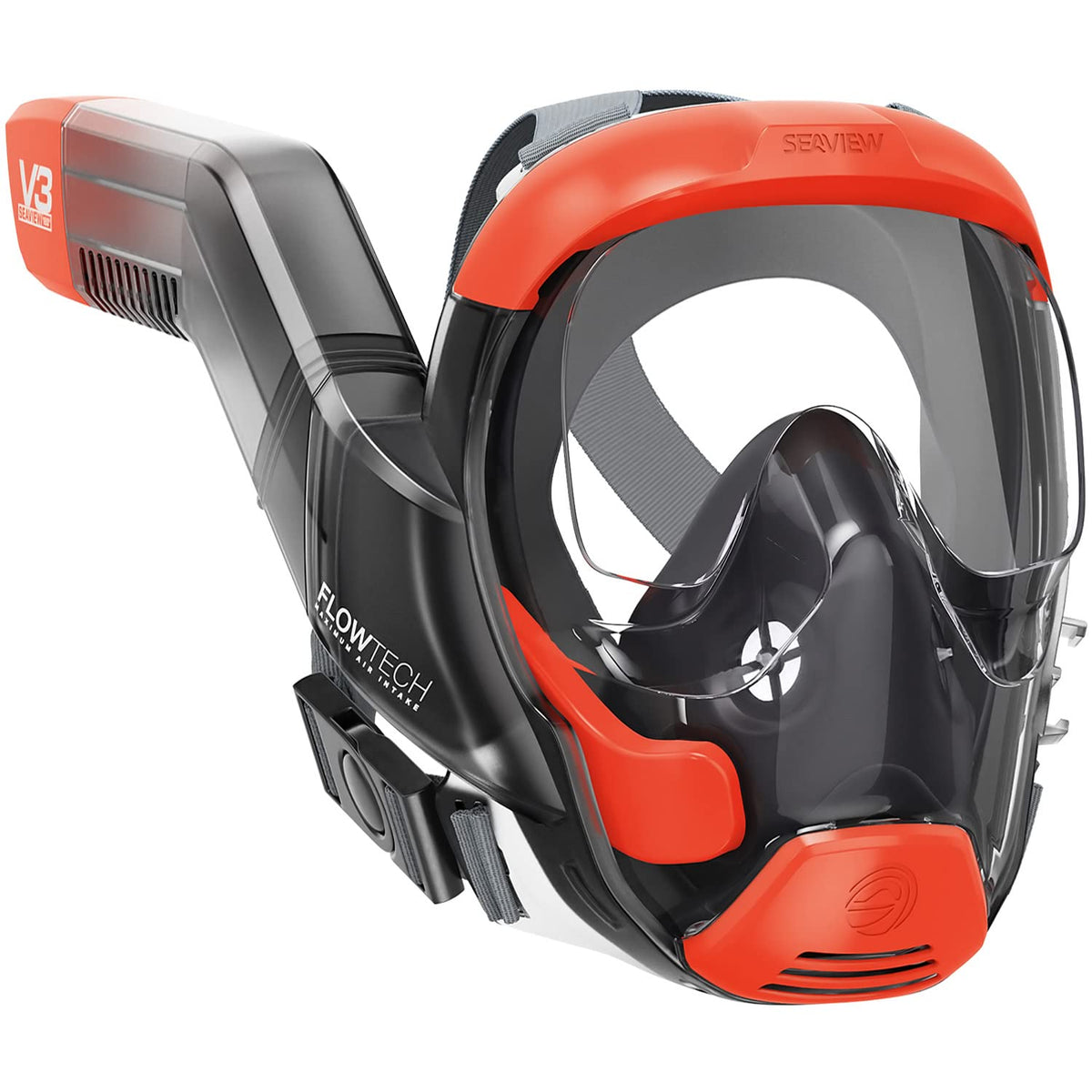 Full Face Snorkel Mask with 180° Panoramic View