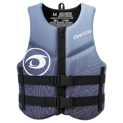 Adult Neoprene Swim Vest with Adjustable Buckles