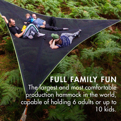 Giant Tree Hammock for 3–6 Adults with Central Hatch