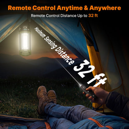 Rechargeable Camping Light With Stand & Remote