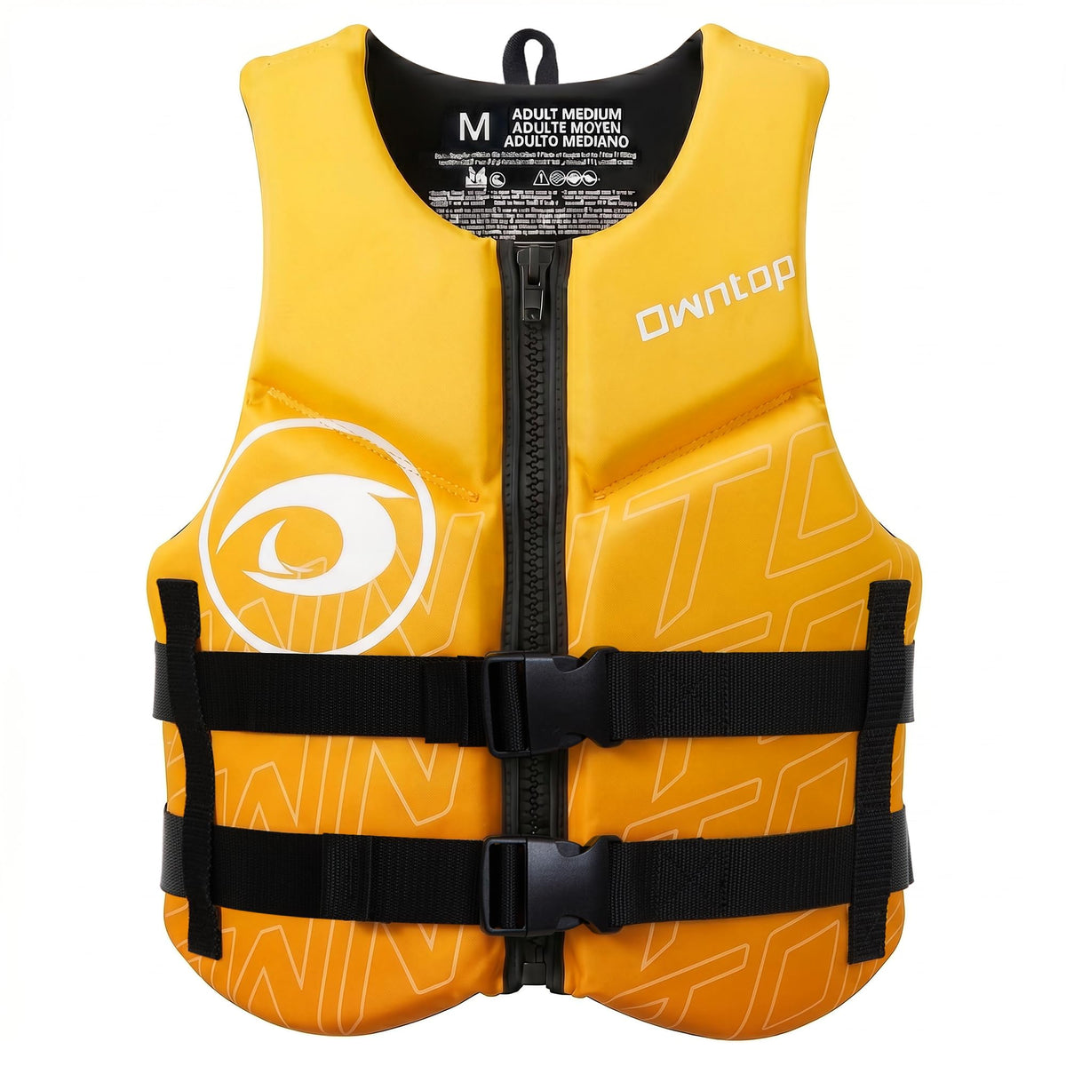 Adult Neoprene Swim Vest with Adjustable Buckles