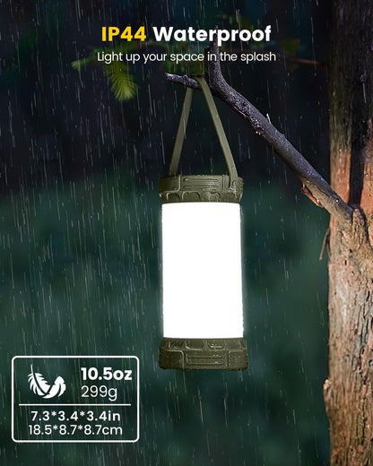Rechargeable LED Camping Lantern With 5000mAh Battery