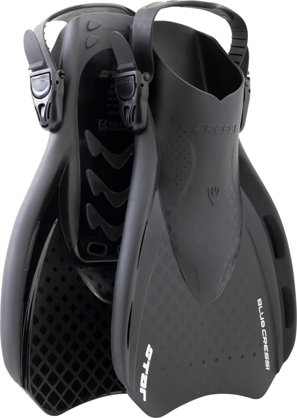 Adult Snorkel Set with Wide-View Mask & Fins