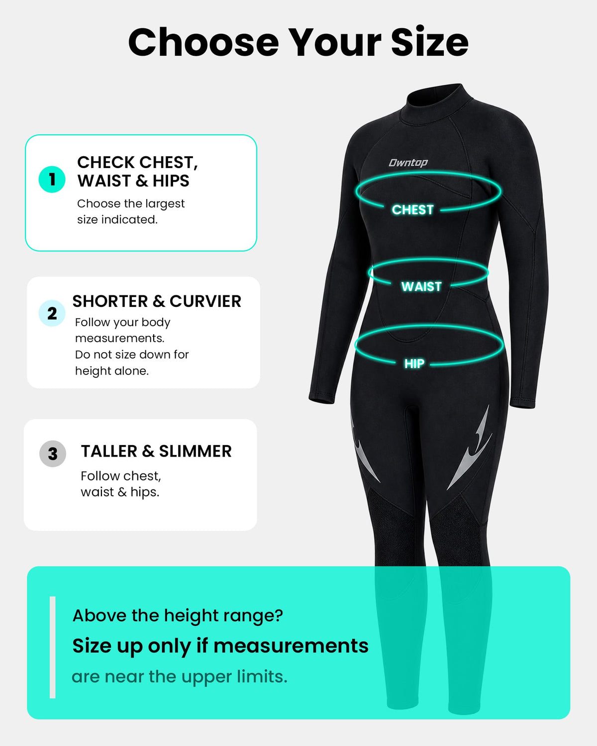 Women’s 4mm Neoprene Wetsuit with GBS Seams