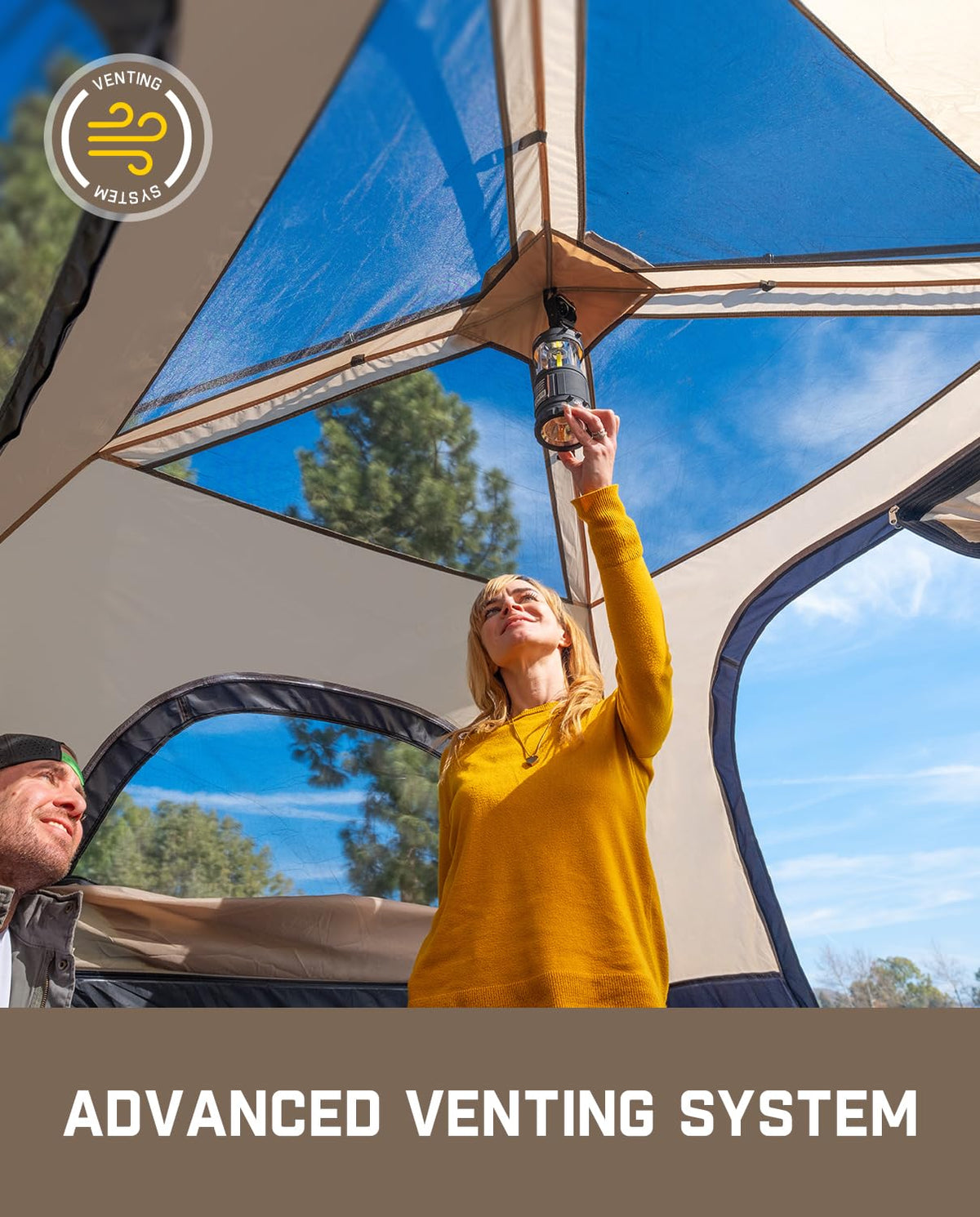 Instant Camping Tent with 60-Second Setup