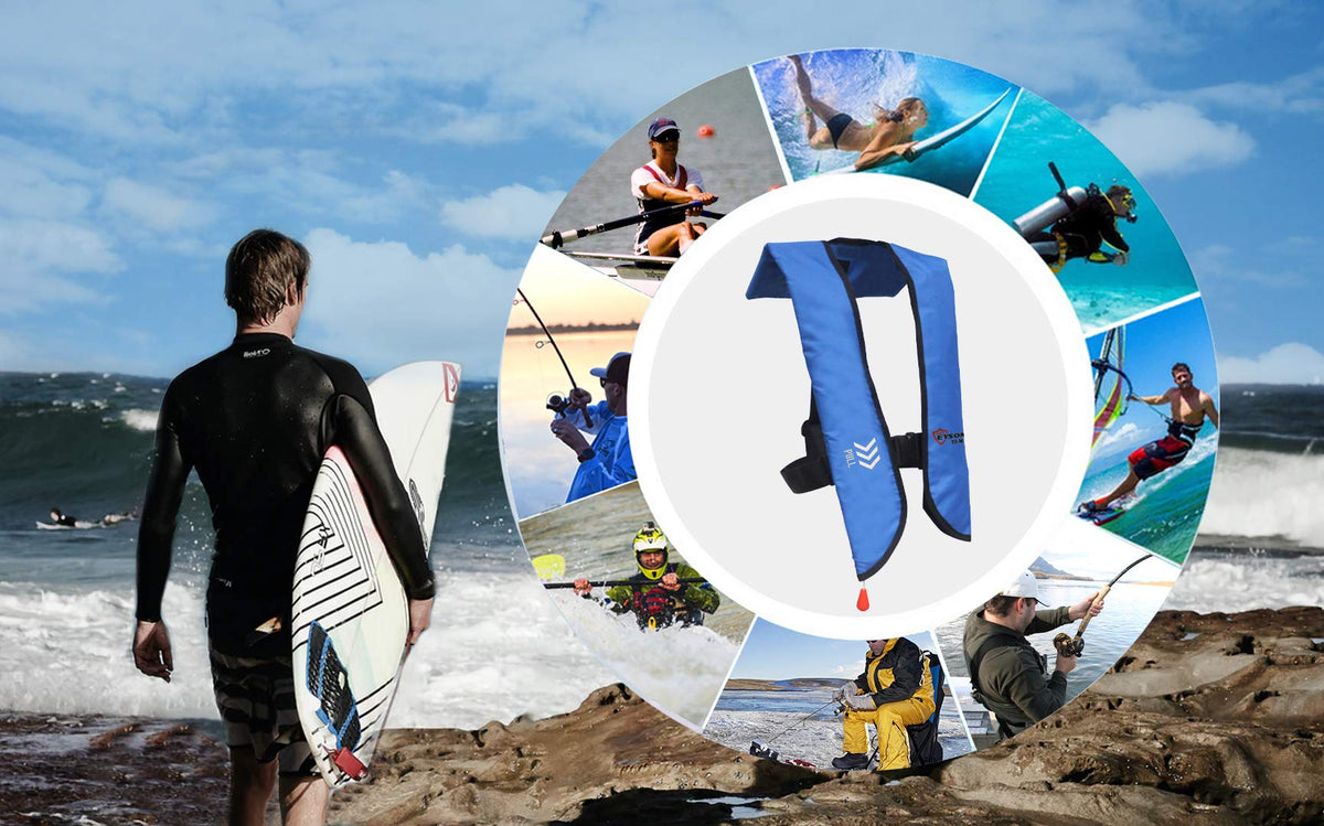 Adult Manual Inflatable Life Jacket