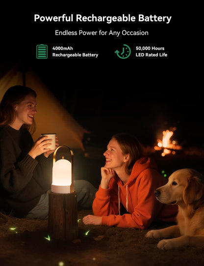 Rechargeable Outdoor Table Lamp for Camping