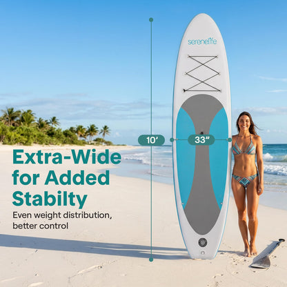 Inflatable Stand Up Paddle Board With Stable Deck