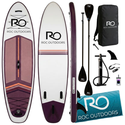 Inflatable Stand Up Paddle Board With Non-Slip Deck
